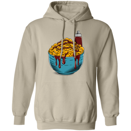 BBQ Sauce and Mac and Cheese Delight Pullover Hoodie