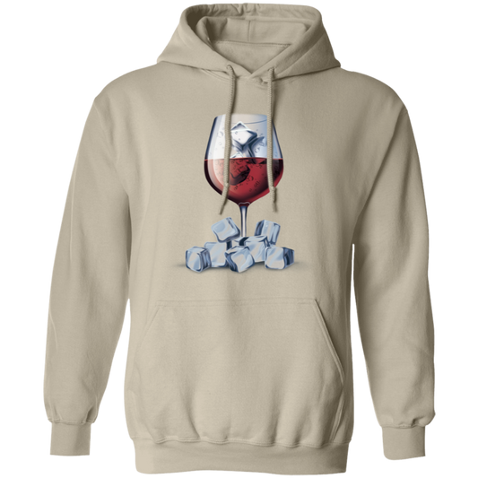 Red Wine, on the rocks Pullover Hoodie