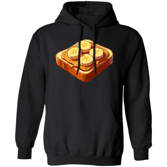 Banana Butter Bread Pullover Hoodie